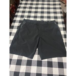 Mens G/Force Golf Shorts Size 38 Black/Gray Nice  G Force Casual